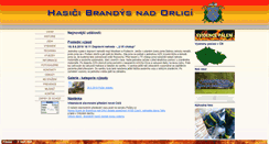 Desktop Screenshot of hasicibrandys.cz